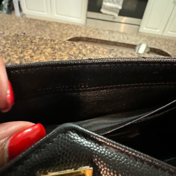 YSL Monogram Large Flap Wallet in Grained Leather - Picture 11 of 11